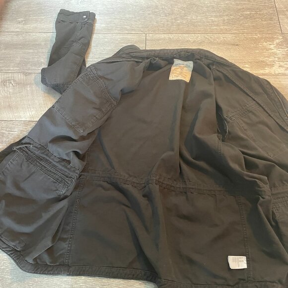 Waxed America Eagle Outfitters Military Field Jacket Parka XXL - Picture 5 of 8